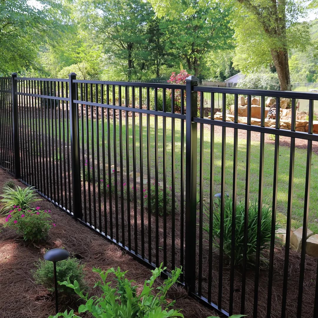 Aluminum fence adding curb appeal in Pittsburgh